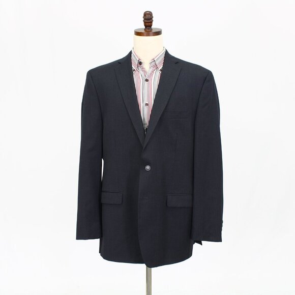 Calvin Klein Other - Calvin Klein 48L Gray Solid 2-Button Sport Coat Blazer Jacket P589